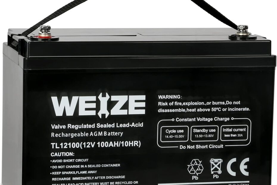 picture of Weize Deep Cycle 12V 100Ah Battery